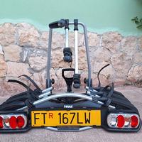 Portabici da gancio traino Thule EuroWay 3 bici