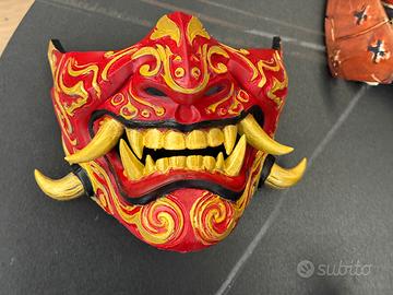 Maschera Samurai demone oni