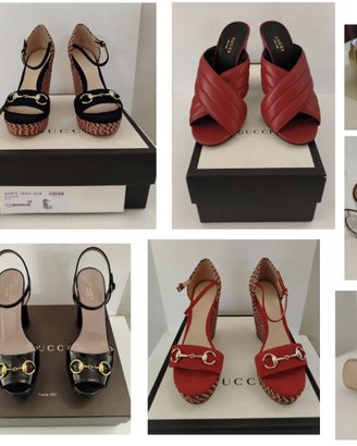 Scarpe e cinture Gucci