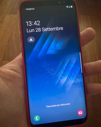 Samsung galaxy S8 64GB nero + cover