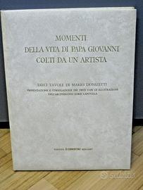 Libro MOMENTI DELLA VITA PAPA GIOVANNI - Donizetti