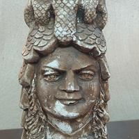 Souvenir della Turchia-Bottiglia rivestita in tufo