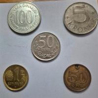 Monete diversi paesi  5pz.