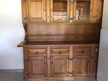 credenza in rovere