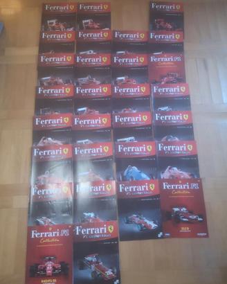 Brochure fascicoli Ferrari F1 Colection da 1 a 30