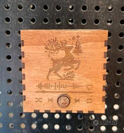 Magnete Natalizio Artigianale con Kit Musicale