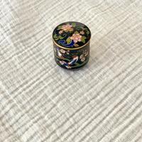 Scatolina cinese metà ‘900 Rame Smaltato Cloisonnè