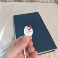 segnalibro fatto a mano ad uncinetto