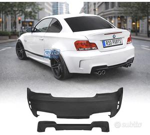 PARAURTI POSTERIORE BMW E82 E88 07-13 LOOK 1M