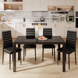 Set 4 sedie nuove imballate