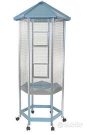 voliera esagonale sandano