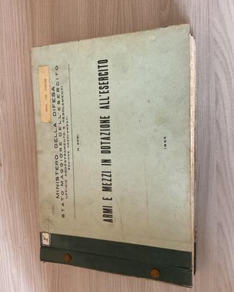 Manuale armi e mezzi in dotazione all’esercito