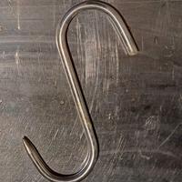 Gancio in acciaio inox - H = 20 cm