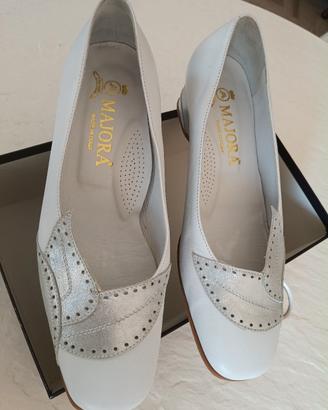 Scarpa bianca  Majora Mady in Italy tg 39