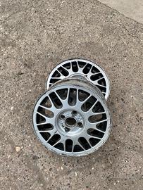 Coppia cerchi 2x bbs volkswagen vw golf 15”
