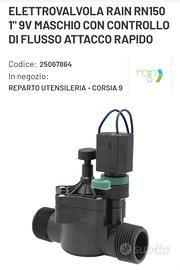 elettrovalvola irrigazione 1" con regolazione flus