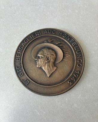 Medaglia commemorativa Bersaglieri Montelungo 1943