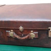 Valigia vintage Johann Scholz periodo interbellico