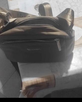 Borsa nocciola a tracolla Coveri 