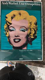 Manifesto Originale Andy Warhol Palazzo Grassi 