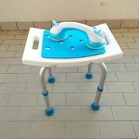 SGABELLO DOCCIA CON MANIGLIA 