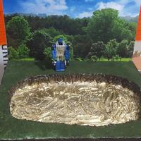 Diorama Transformers Golden Lagoon Lago Dorato