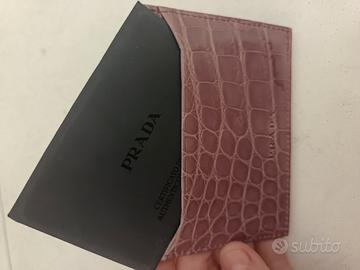 Porta carte Prada 