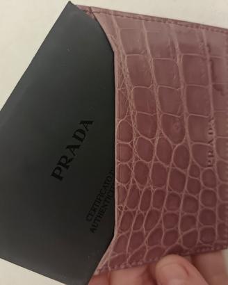 Porta carte Prada 