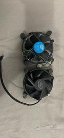 2 x Ventole CPU intel originali