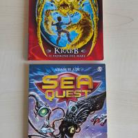 Libri avventura Sea Quest e Beast Quest