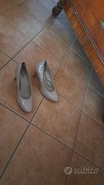 scarpe donna colore rosa carne