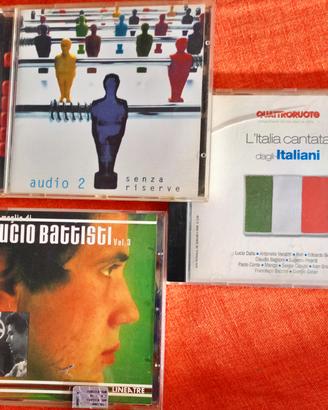 Lotto 3CD, Cantautori Italiani- Pari al Nuovo 