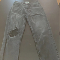 Jeans strappati neri