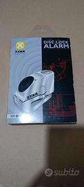 Lucchetto antifurto XENA disc lock alarm xm s10