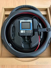 Portable video borescope berner