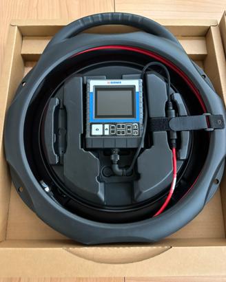 Portable video borescope berner