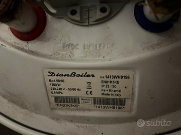 Scaldabagno elettrico Dian Boiler