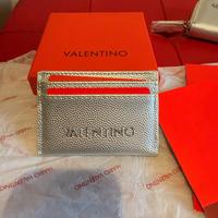 Portacarte Mario Valentino argento nuovo