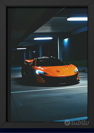 Quadro Poster Automotive - McLaren P1 Cinematic