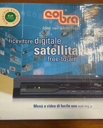 Ricevitore digitale satellitare free-to-air Cobra
