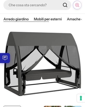 dondolo da giardino 