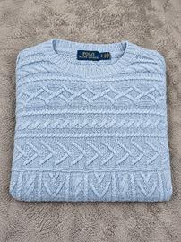 Polo Ralph Lauren Maglione Cable Knit  S Grigio