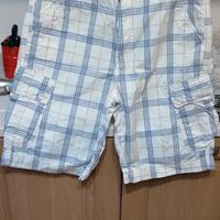 Pantaloni corti Calvin Klein bianco viola tg32 3x2