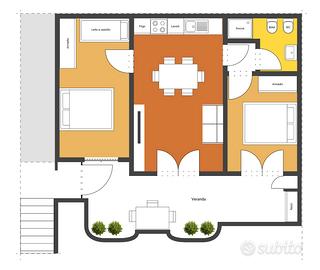 Casa accogliente pronta per essere abitata