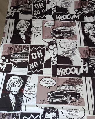 tenda con motivo fumetto 