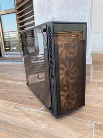 Case Sharkoon TG4 ATX Rosso