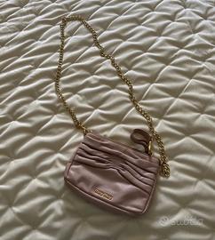 Pochette con tracolla miu miu