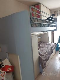 Cameretta con letto a castello City-line