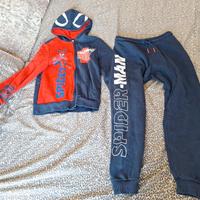 Tuta Spiderman bimbo 9-10 A