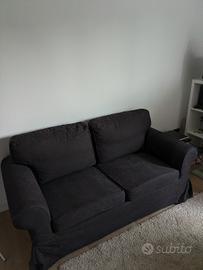Divano IKEA EKTORP 2 posti nero